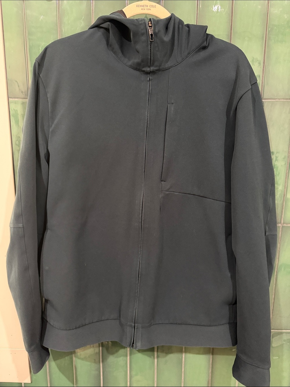 Lululemon Men's blue Hooded Zip Jacket